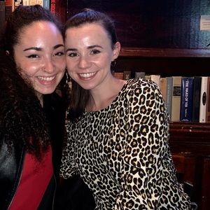 Leopard / cheetah print blouse